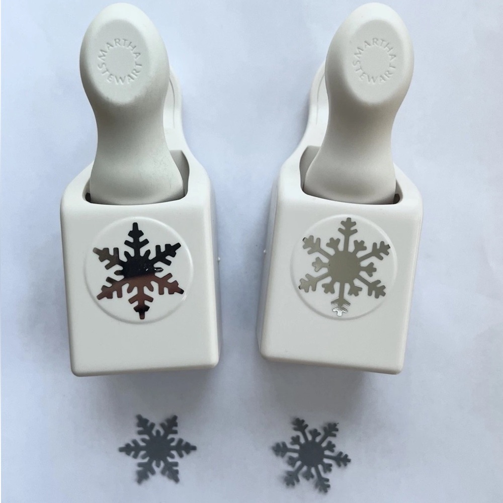 Martha Stewart Arctic Snowflake Alpine Snowflake Punches Paper Crafting Winter